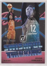 2019 Panini Donruss WNBA Swishful Thinking Press Proof /199 Briann January 0q5k