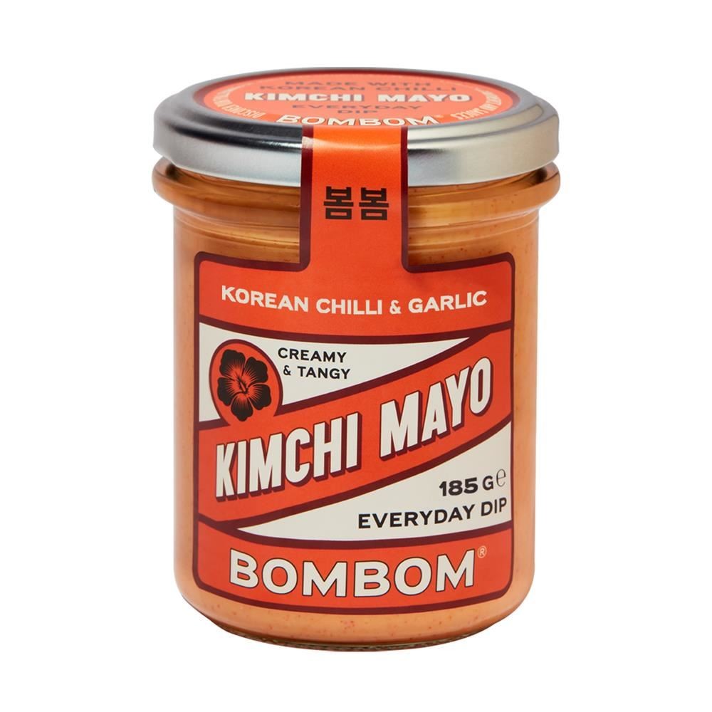 Salsa coreana Bombom Kimchi Mayo de chile y ajo 185 g