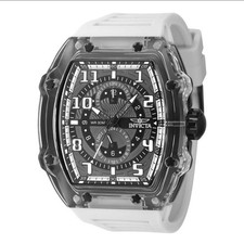 Invicta - Racing Cyclone - Men's Watch - 48.5mm - White - (48719)