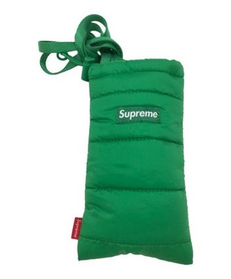 SUPREME PUFFER NECK POUCH green | eBay