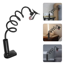Gooseneck Phone Holder for Bed Clamp 360 Flexible Mobile Stand Cell