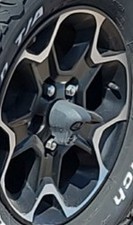 2021 Wrangler Oe Wheel 17x7-12 5 Spoke Y Spoke Gloss Black Jeep