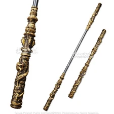 Munetoshi 66" Metal Wu Kong Ruyi Jingu Bang Staff Weapon Replica Myth