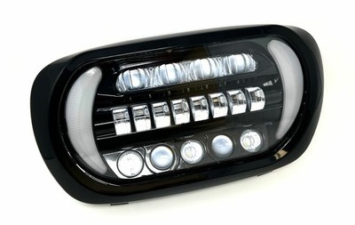 Letric Lighting Co Sharktooth LED Scheinwerfer Mit Blinkern LLC-3ERA-TS