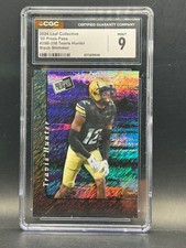 Travis Hunter 2024 Leaf Collective Press Pass CGC 9 Jacksonville Jaguars 6/6