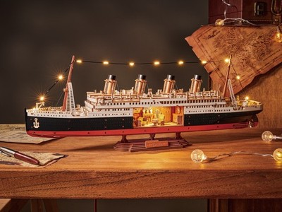 Rolife 3D Puzzle DIY Bastelset mit LED Holz Modellbau Weihnachtsgeschenk