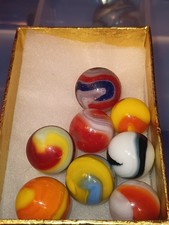 LOT OF VINTAGE MINT AKRO AGATE CORKSCREW MARBLES!! NO RESERVE!! DON'T MISS!!!!