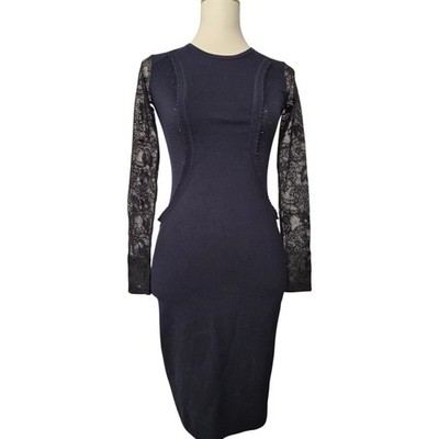 temperley london midi dress Temperley London Giselle Embroidered Midi Dress In Black