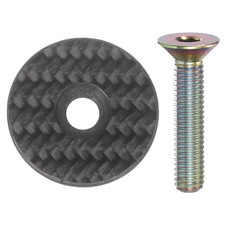 1 3/8" OD Bike HeadSet Stem Top Cap with Colorful Bolt