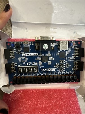 Digilent Basys 3 FPGA Development Board Pushbutton LED USB VGA