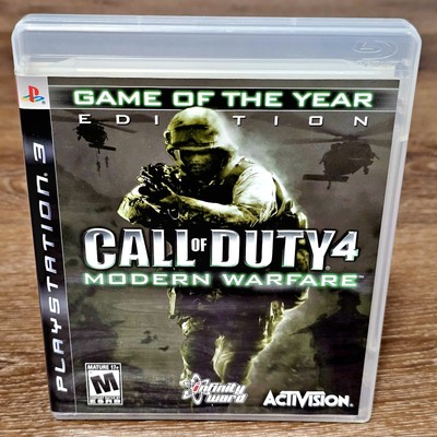 Call of Duty 4: Modern Warfare (Game of the Year Edition, PS3)