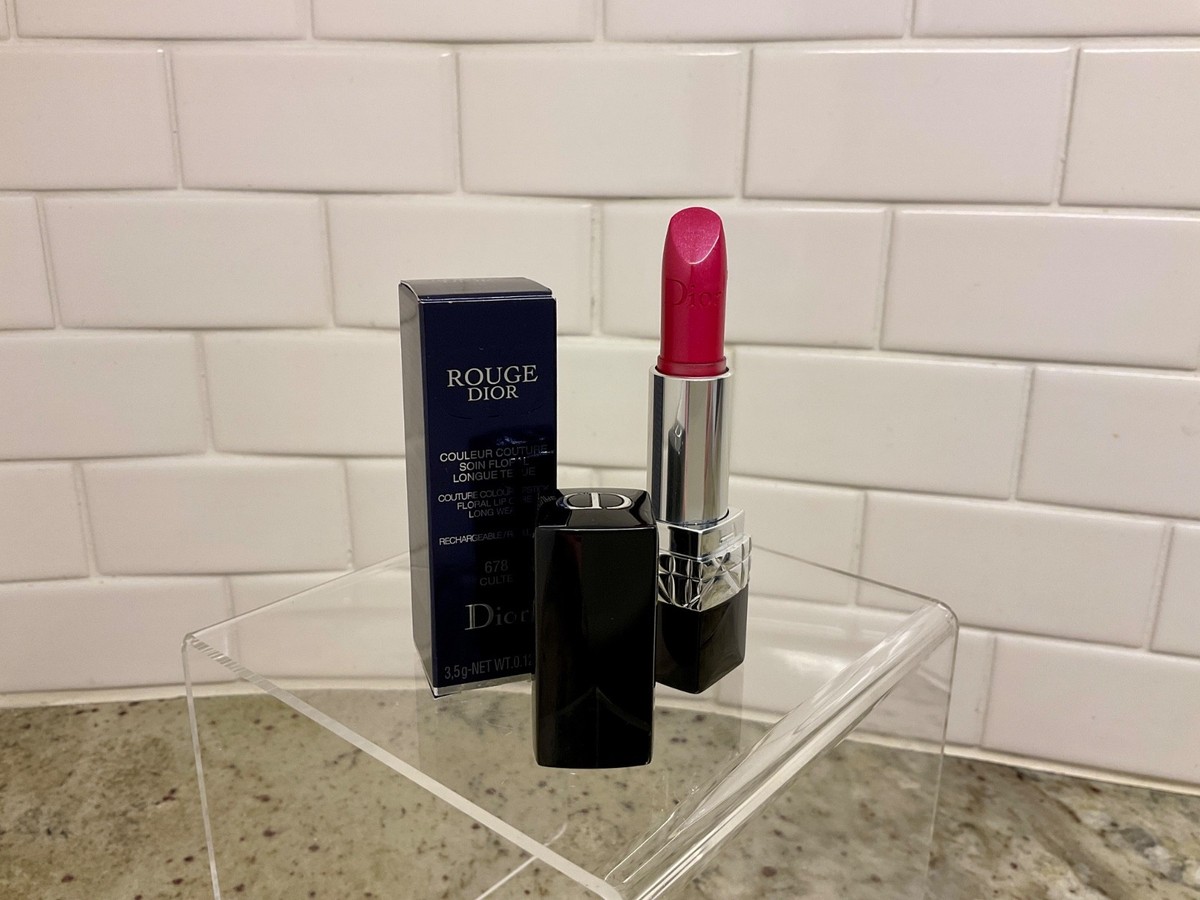 DIOR Rouge Dior 678 Culte Metallic Couture Color Lipstick Recharge