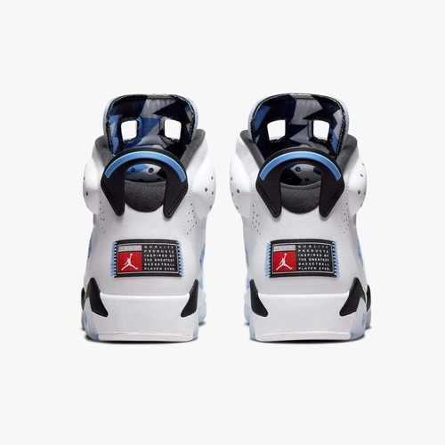 (Men's) Air Jordan 6 Retro 'White / UNC University Blue' (2022) CT8529-410 Sneak - 第 5/10 張圖片