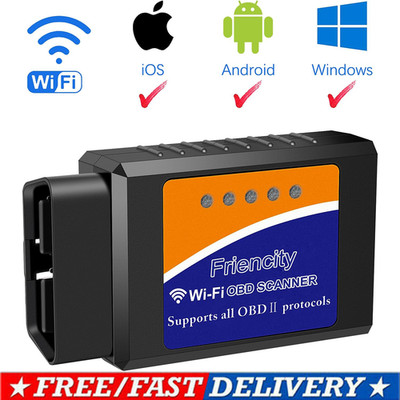 WiFi ELM327 ODB2 OBDII Auto Car Diagnosegerät Für iOS Android Scanner