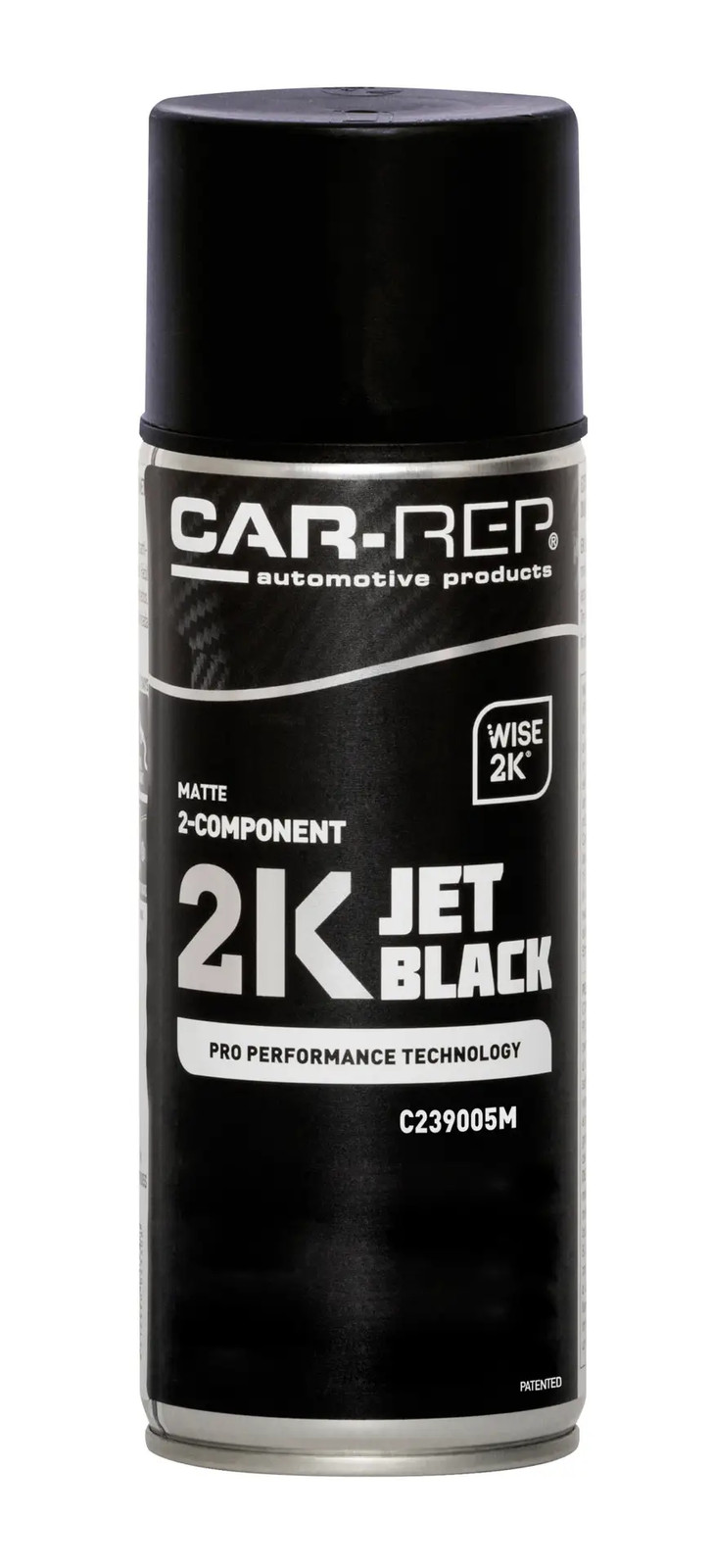 Maston Car-Rep Auto Spray Paint 2K Epoxy Top Coat Jet Black Matt 400ml