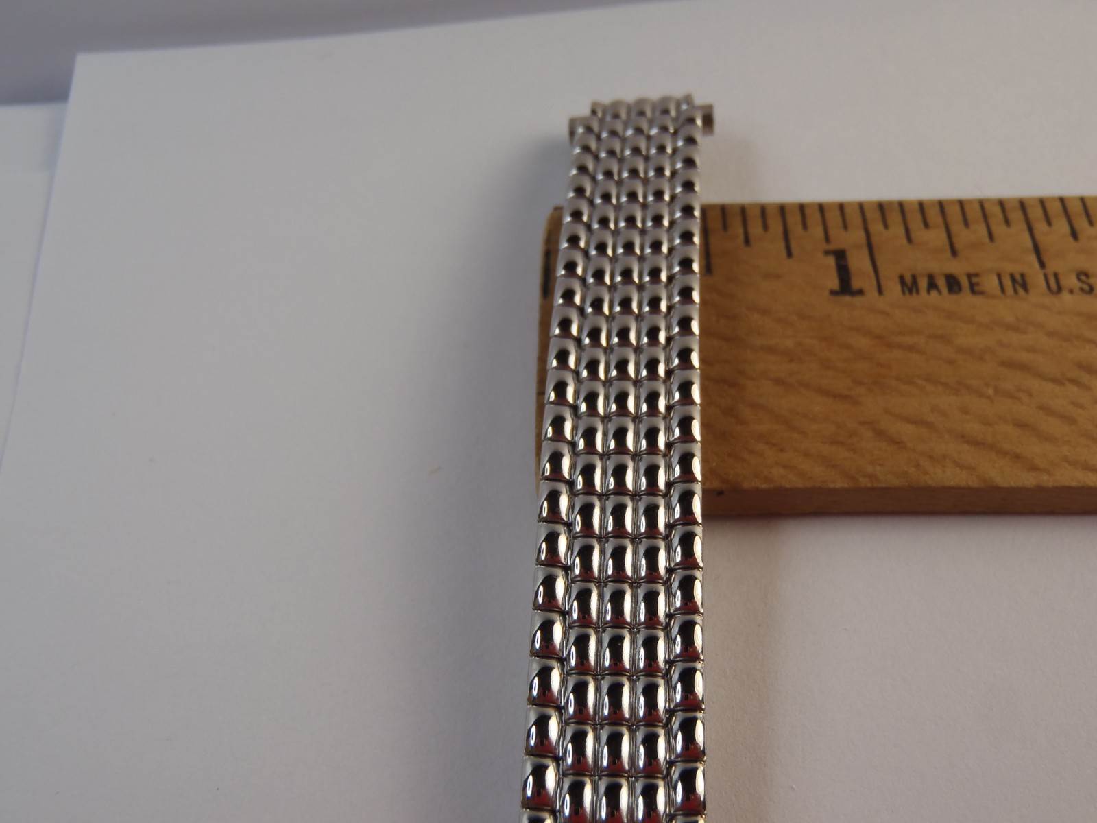 9-11mm Speidel EuroFlex Stainless Steel Watchband, Flexible USA New Old Stock