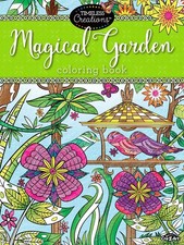Cra-Z-Art Timeless Creations Adult Coloring Books: Magical Gardens Crative Color