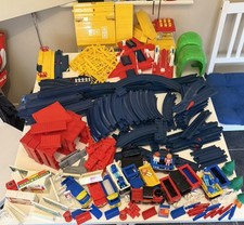 Tomy Trackmaster Train Set Bundle with Figures Track Parts Engines Cars Vintage