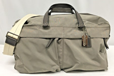 Coach Nylon with Leather Trim Weekender Duffle Bag