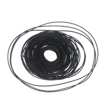 100Pcs 1mm Width Tape Machine Repalcement Belt for Recorders DVD Drives