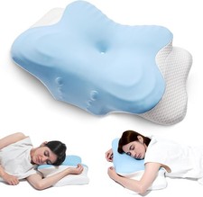 Cervical Pillow For Neck Pain Relief, Orthopedic Neck Support Pillow for Side