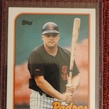 Topps 1989 John Kruk San Diego Padres Baseball Card #235 Base Set Vintage