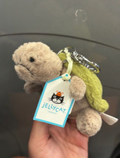 2026 Jellycat Turtle keychain Keychain Plush - Cute Soft Collectible