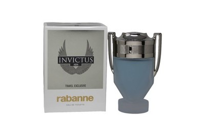 PACO RABANNE INVICTUS AQUA EAU DE TOILETTE NATURAL SPRAY 100ML TRAVEL EXCLUSIVE