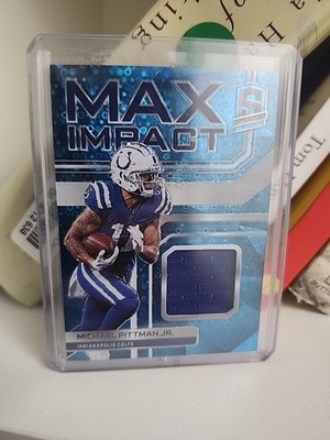 2022 Panini Spectra - Max Impact Michael Pittman Jr. /60 (MEM)