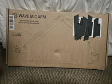 Elgato Wave Mic Arm - Premium Broadcasting Boom Arm with Cable Management Cha...