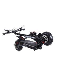 11'' Off Road Fat Tires E-Scooter 6000W Dual Motors Electric Scooter 53Mph 38Ah