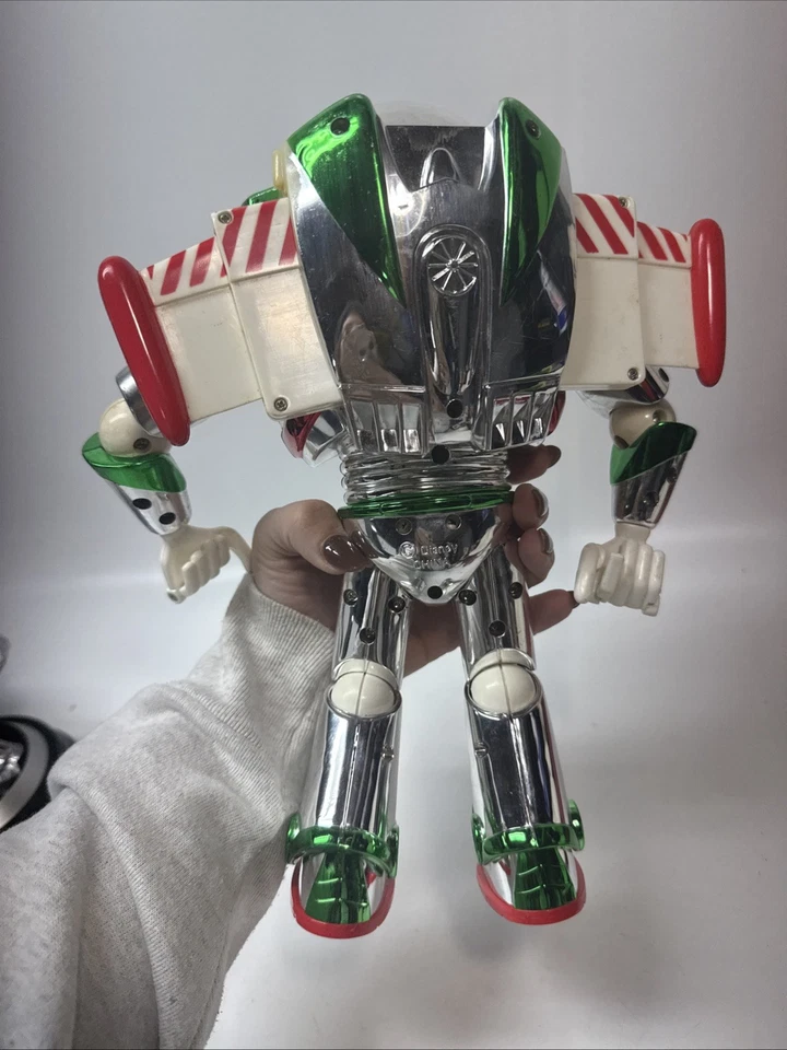 Toy Story Holiday Hero Buzz Lightyear Holiday Hero Disney Christmas (1998) As Is - Image 4 of 4