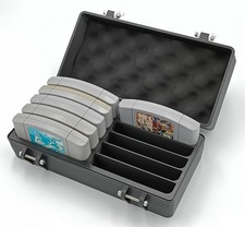 Nintendo 64 N64 Compatible Rugged Protective Carrying Case - Holds 10 Games