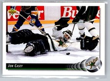 1992-93 Upper Deck #190 Jon Casey Minnesota North Stars