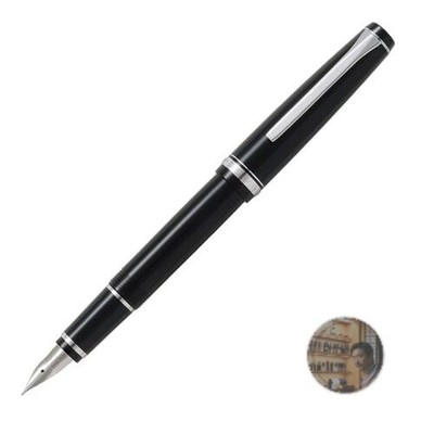 Pilot Elabo Fountain Pen Fine Nib Soft Black FE-18SR-B-SF