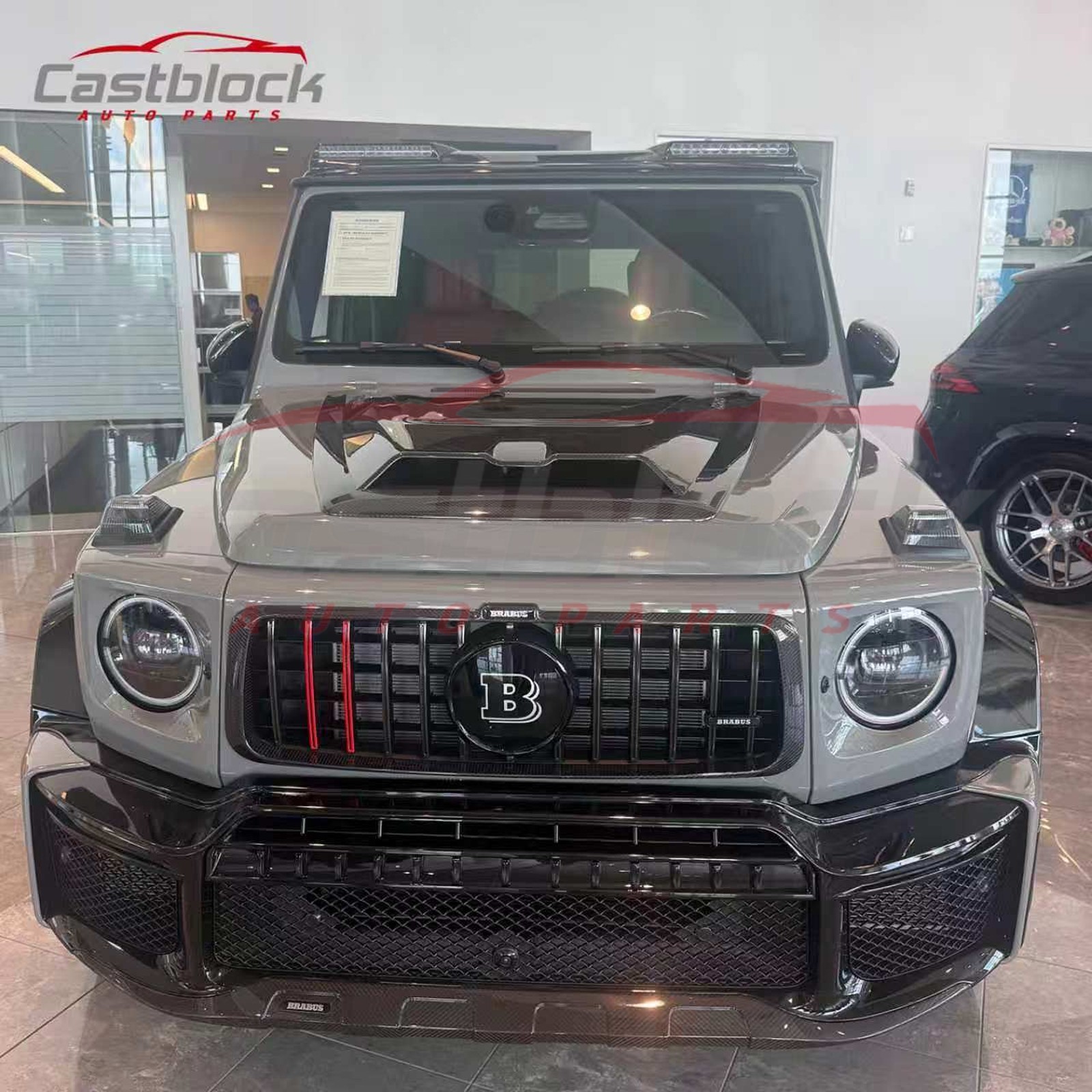 For 2019-2024 Mercedes G CLASS W463A/W464 UP 2025 W465 Bumper BRABUS KITS
