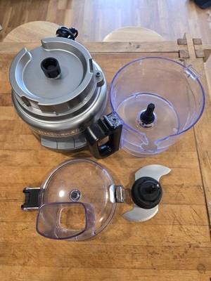 KitchenAid 7 Cup Food Processor Model KFP0710CU - Works, But Bowl Is Broken.
