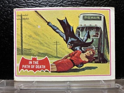 1966 Batman card (red bat), In The Pain Of Death, 38A Trucker
