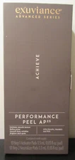 Exuviance ACHIEVE PERFORMANCE PEEL AP25 13 Count Treatments 2 Steps 26 Pads