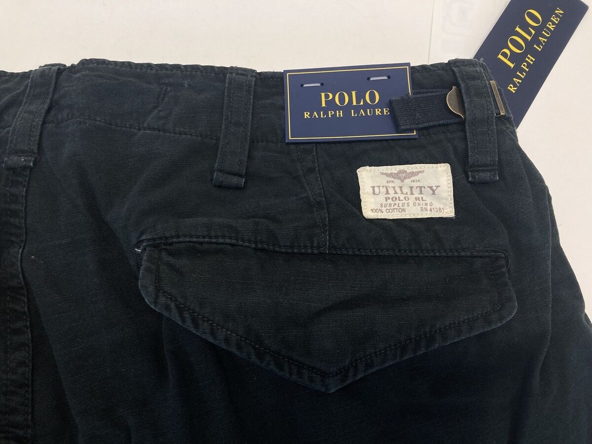 34 x 30 Polo Ralph Lauren Slim-Fit Military Style Utility 34 x 30 Polo Ralph Lauren Slim-Fit Military Style Utility
