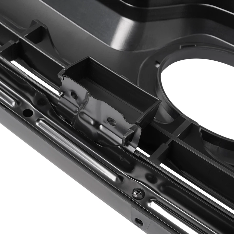 Parachoques delantero para Toyota 4Runner 2006 2007 2008 2009 parrilla superior negro TO1200297 Foto 3 de 4