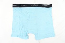 ALFANI ALFATECH AQUA BLUE LARGE 34-36 BOXER BRIEFS UNDERWEAR MENS NEW