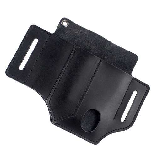 Multitool Leather EDC Belt Pocket Organizer for Knives Tools Flashlight Holder - Picture 8 of 8