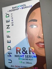 UNDEFINED Beauty R & R Night Serum 1 fl oz for All Skin Tones