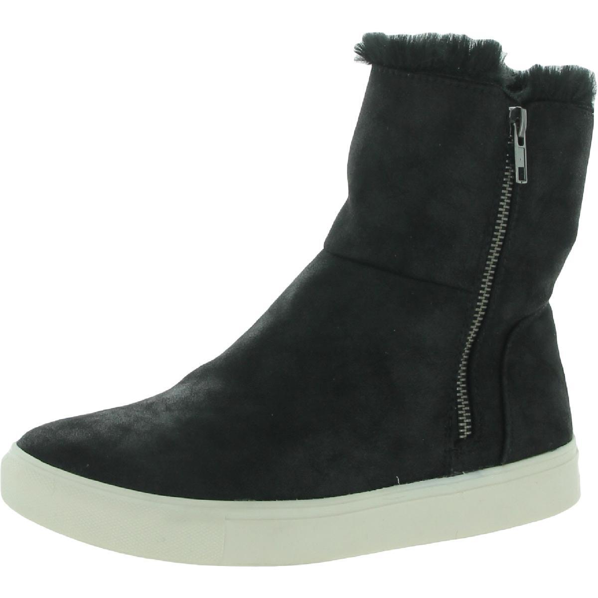 Повседневные и модные кроссовки Very G Womens Plusher черного цвета 8 Medium (B, M) BHFO 7257