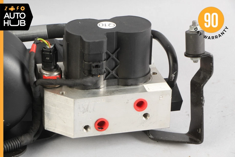 Bomba de suspensão bloco válvula hidráulica traseira Mercedes R230 SL550 SL55 AMG fabricante de equipamento original - Imagem 4 de 4