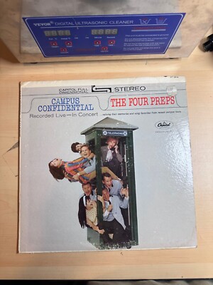The Four Preps - CAMPUS CONFIDENTIAL - Capitol (ST-1814) LP 33 Vinyl VG+/VG+