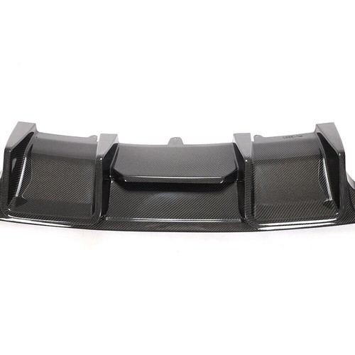 REAL CARBON For Audi A4 S-line S4 B8.5 2013-16 Rear Bumper Diffuser Lip Spoiler - Bild 11 von 12