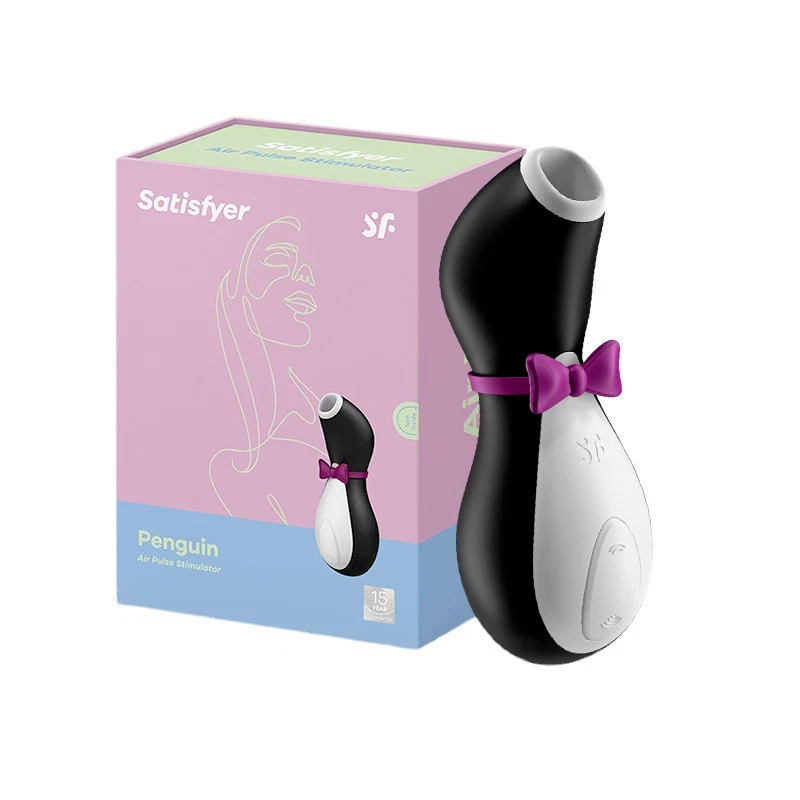 Vibradores de succión de clítoris Satisfyer Penguin Air-Pulse estimulador de clítoris Foto 2 de 4
