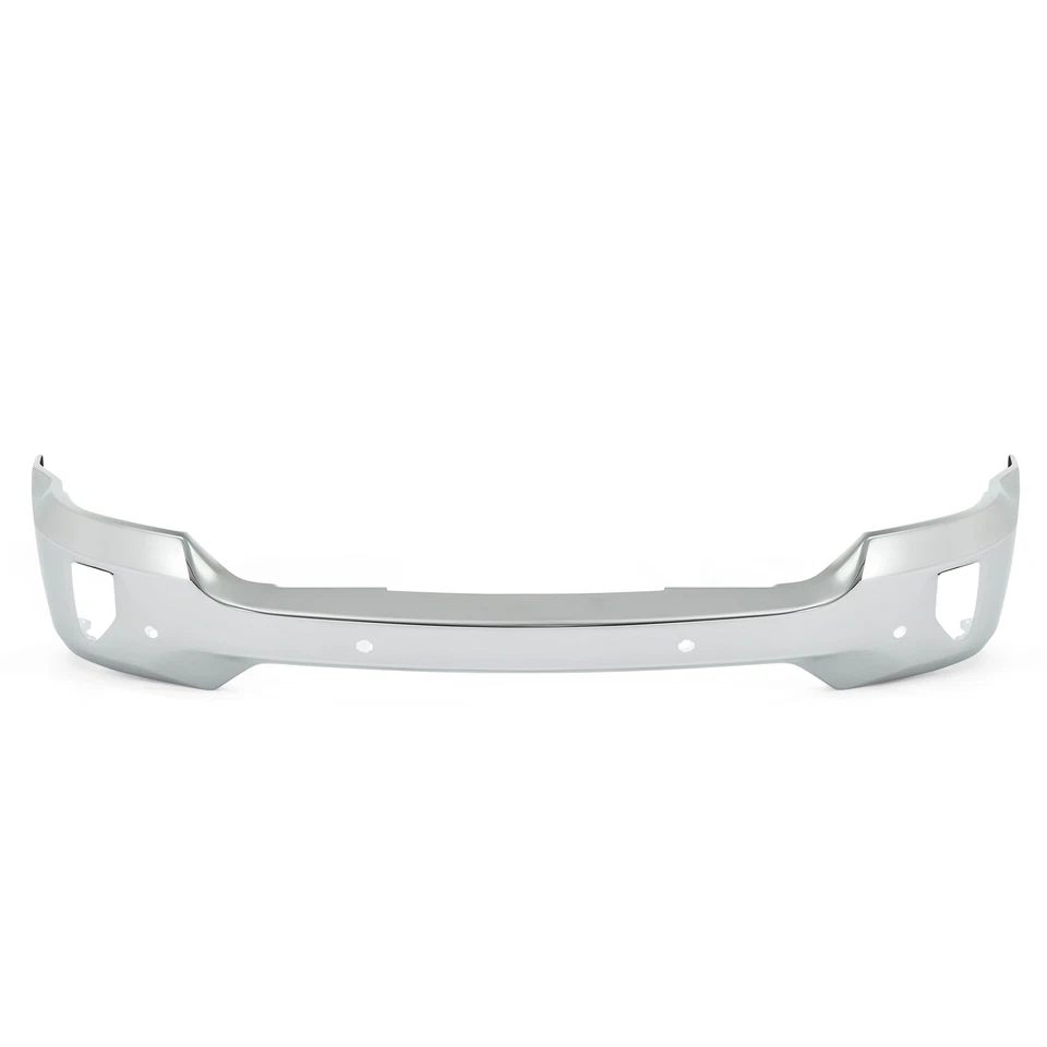 NEW Chrome Front Bumper For 2016-2018 Silverado 1500 With Sensor Holes Foto 2 de 4